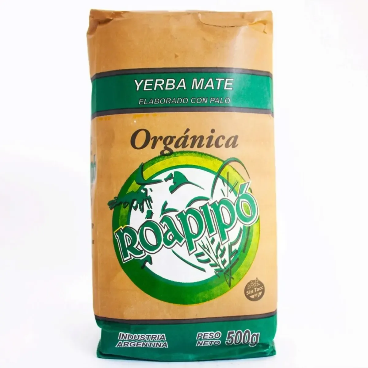 Yerba mate orgánica Roapipó x 500 g