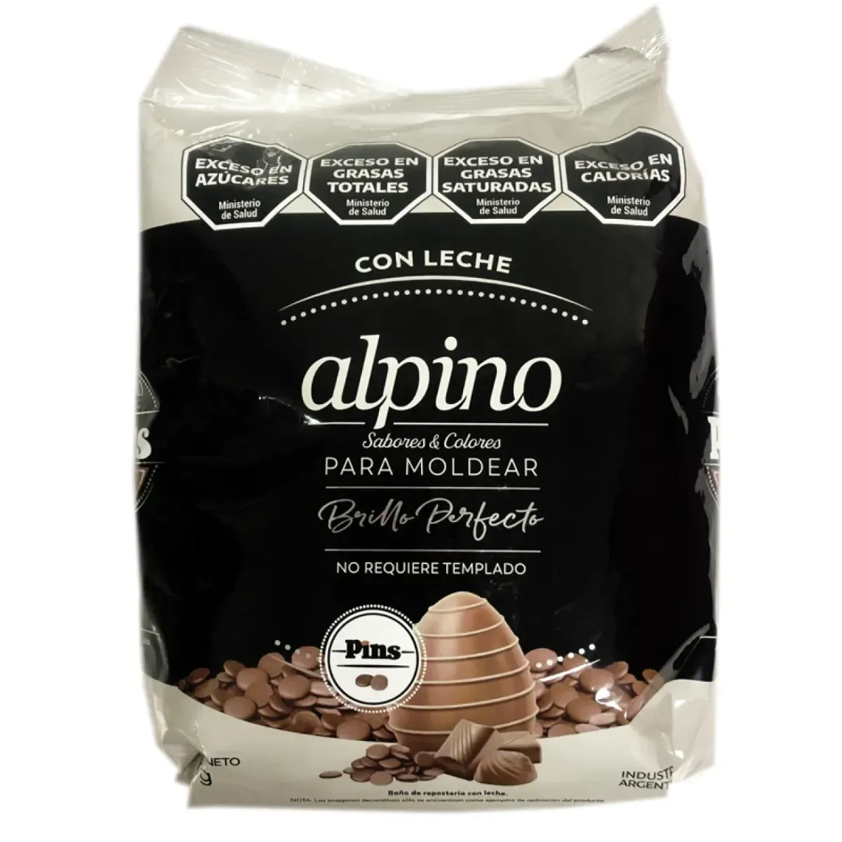 Gotas chocolate leche alpino