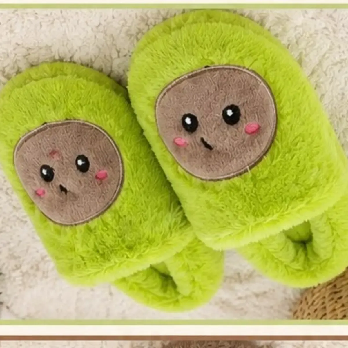 Pantuflas Verdes